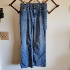 L.L. Bean Classic Fit Jeans Straight Leg Boot Cut Denim 4 Petite Small